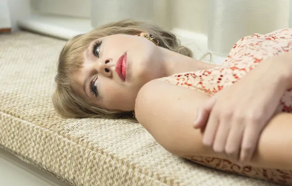 Picture actress, blonde, singer, Taylor Swift, photoshoot, Taylor Swift, The Guardian, for the newspaper