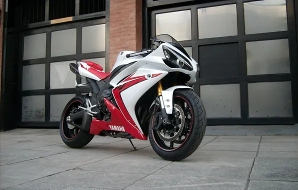 Picture Red, White, YZF-R1