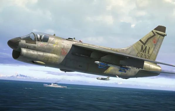 Deck, LTV A-7 Corsair II, Antonis (rOEN911) Karidis, American stormtrooper