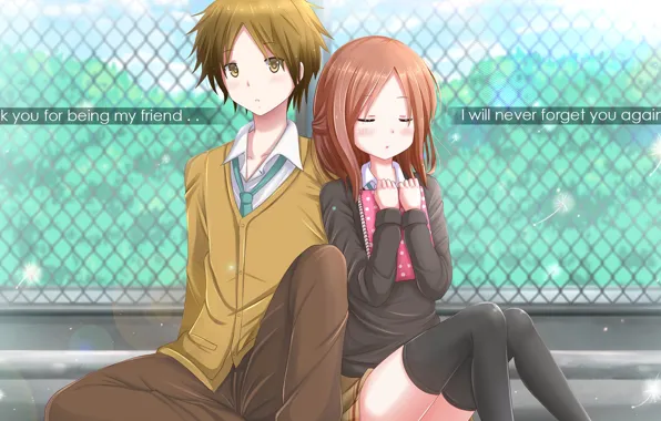 Art, fujimiya calories, one week friends, isshuukan friends, kazenokaze, hase yuuki
