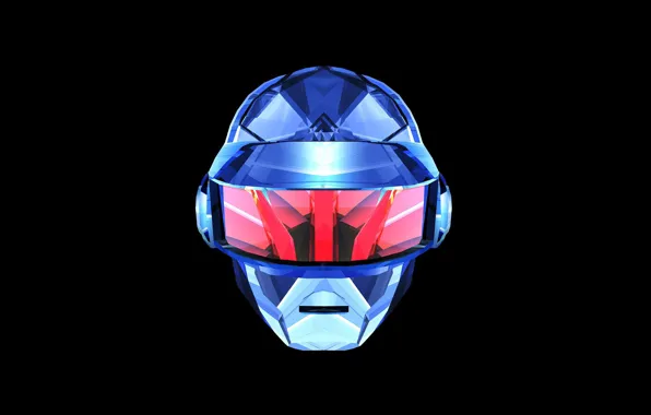 Black, Music, Background, Mask, Daft Punk, Thomas Bangalter, Daft Punk, Tom