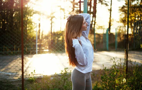 Picture summer, girl, hair, cutie, Natalia