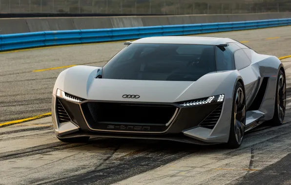 Asphalt, grey, Audi, track, 2018, PB18 e-tron Concept