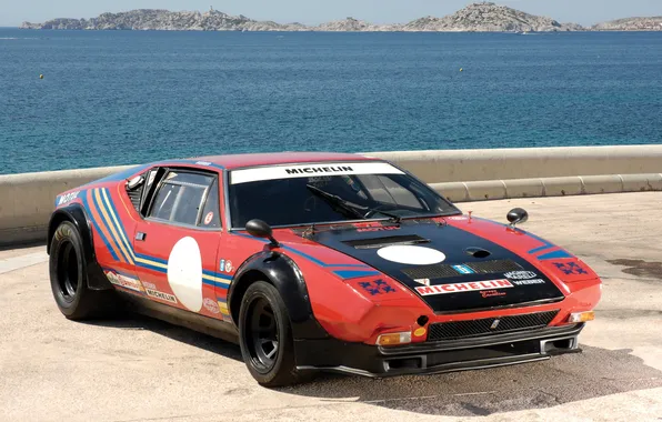 Picture Panther, racing car, 1972, De Tomaso, Pantera, de Tomaso, Gr. 4