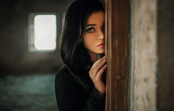 Look, girl, portrait