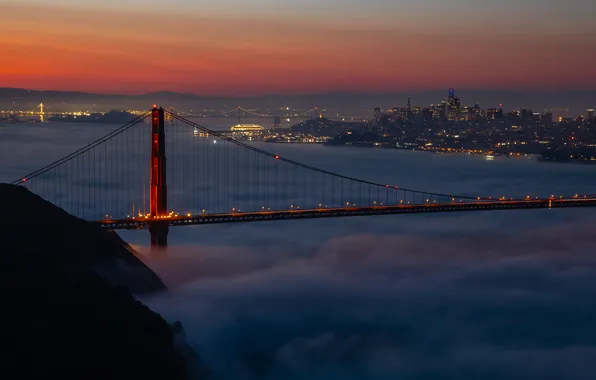 USA, Golden Gate Bridge, California, San Francisco, Steve Hornstra