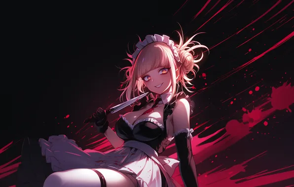 Anime, art, wallpaper, the maid, apron, housewife, apron, housewife