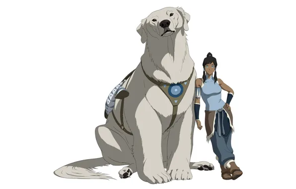 Picture background, clothing, bear, Avatar, Naga, Times, The Legend Of Korra