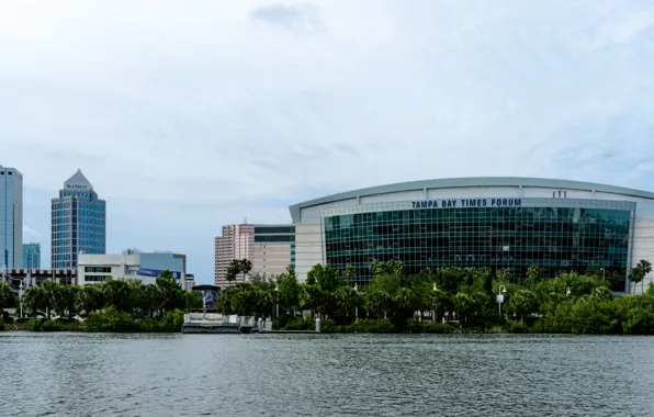 Picture water, city, the city, blue, building, home, FL, Bay