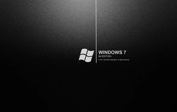 Wallpaper, Windows 7, black background