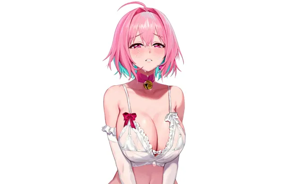 Picture girl, sexy, lingerie, bra, cleavage, boobs, anime, beautiful