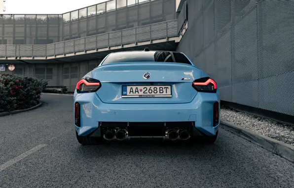 BMW, rear, M2, G87, 🤢, BMW M2 AT