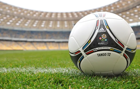 The ball, Football, stadium, round