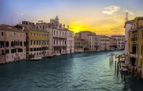 Picture landscape, the city, Venice