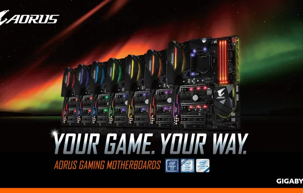 Picture gaming, motherboard, motherboard, AORUS, your game