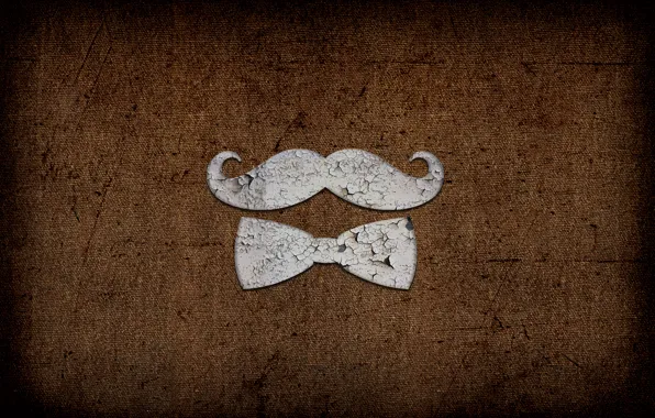 Butterfly, Mustache, Metal, Texture, Texture, Rust, Patina, Mustache Gentleman