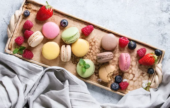 Picture berries, cookies, strawberry, ice cream, cake, Natasha Breen