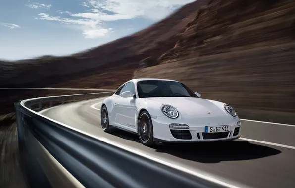 Road, machine, auto, mountains, Wallpaper, speed, 911, Porsche