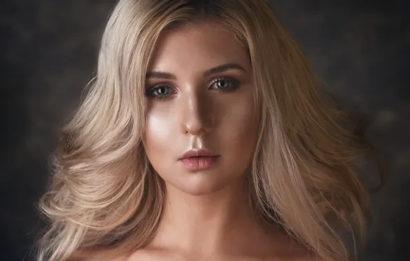 Portrait, retouching, Artem Bondarovich, Dasha Scar
