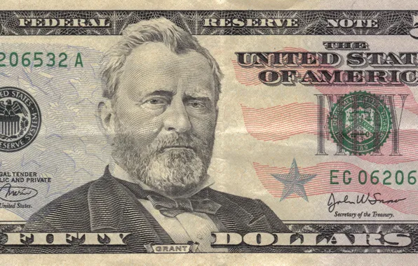 Picture note, america, states, Grant, dollars, United, federal, fifty