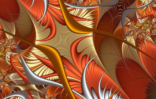 Picture pattern, color, feathers