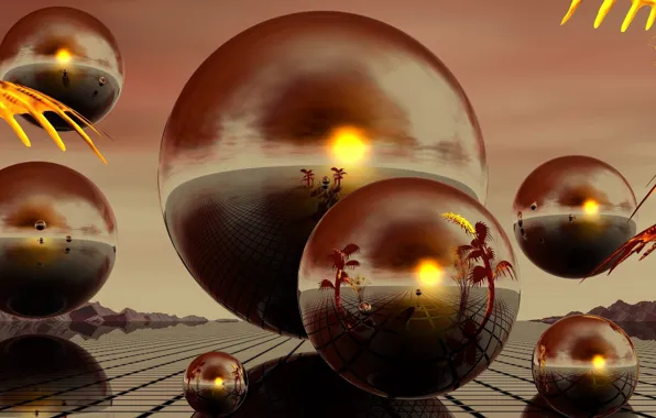 Color, Balls, Background