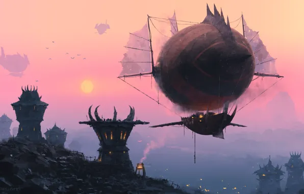 Construction, flying machines, Zeppelin