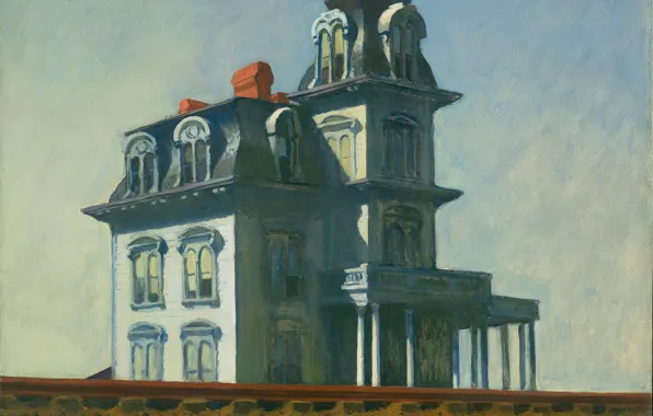 Picture Edward Hopper, 1925, House by the Railroad