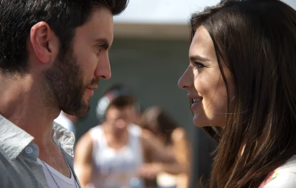 Picture Emily Ratajkowski, Wes Bentley, Wes Bentley, Emily Ratajkowski, We Are Your Friends, 128 beats per …