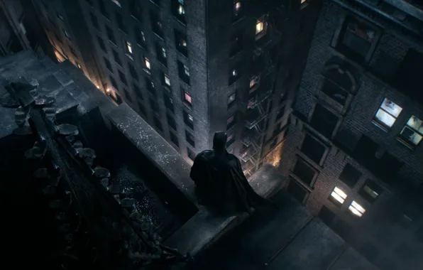 Roof, The Dark Knight, Batman, Gotham, Gotham