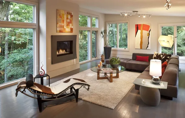 Room, interior, fireplace, living room