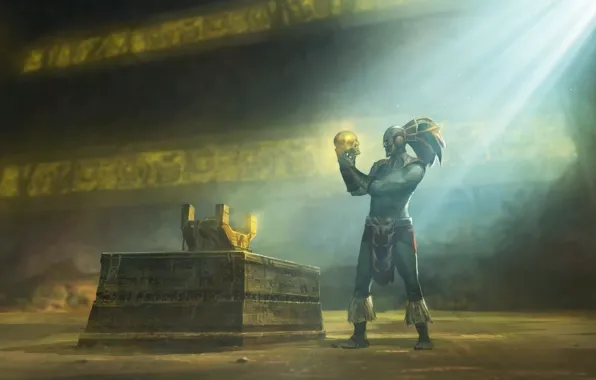Mortal Kombat, warrior, Mortal Kombat X, Kotal Kahn, MK X