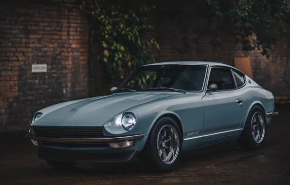 Nissan, Coupe, Datsun, Grey, Side, Vehicle, 240Z, 2020