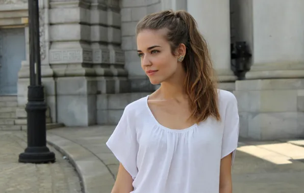 Picture girl, brown hair, Clara Alonso, Clara Alonso