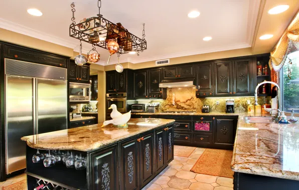 Design, furniture, Villa, kitchen, luxury, Design, luxury, cabinets