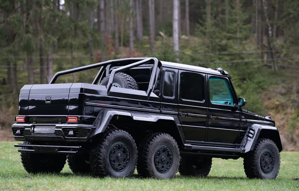 Mercedes, pickup, Mansory, AMG, 6x6, 2015, G 63, Gronos