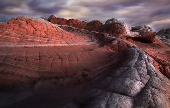 The sky, mountains, nature