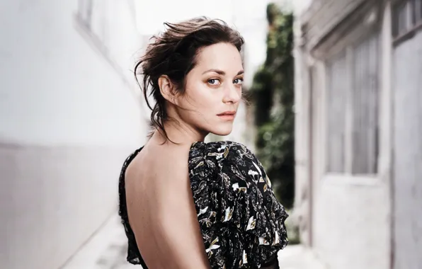 Look, model, back, home, makeup, dress, actress, brunette
