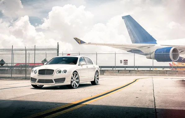 Car, auto, tuning, sedan, Bentley, Bentley Continental Flying Spur