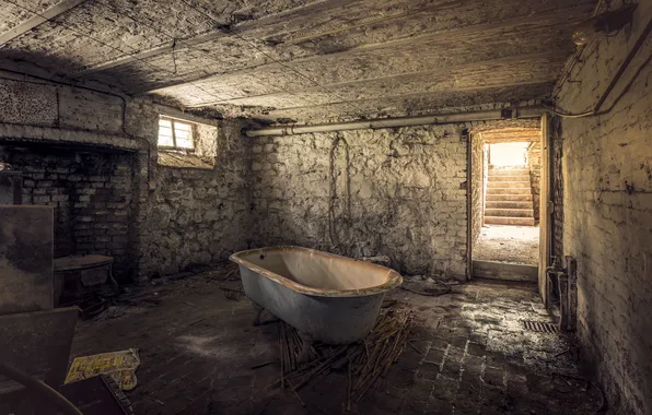 Background, room, bath