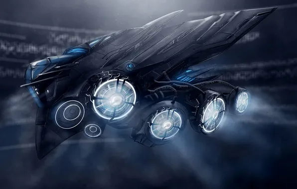 Flight, future, Ship, gunship