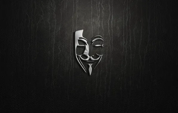 Picture silver, logo, Anonymous