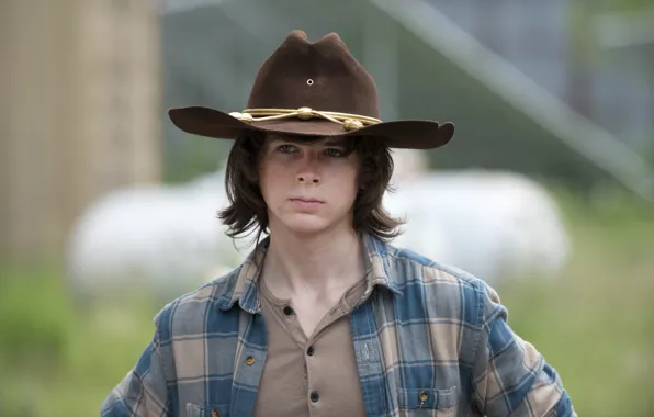 Picture The Walking Dead, The walking dead, Chandler Riggs, Carl