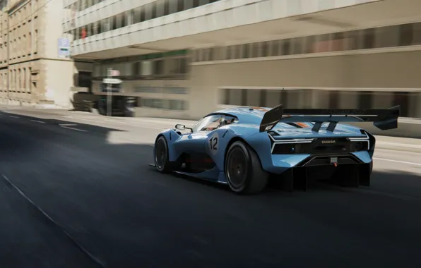 Street, supercar, racing car, Sebas Gomez, Brabham BT62