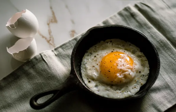 Food, pan, egg