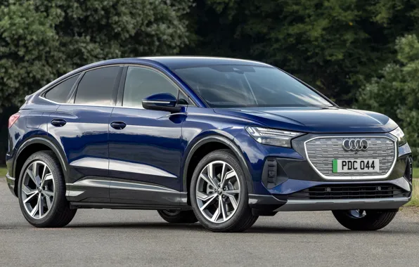 Picture Audi, Sportback, E-Tron, exterior, Audi Q4, Audi Q4 Sportback E-Tron