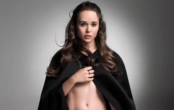 Photoshoot, Ellen Page, journal-W, July 2014