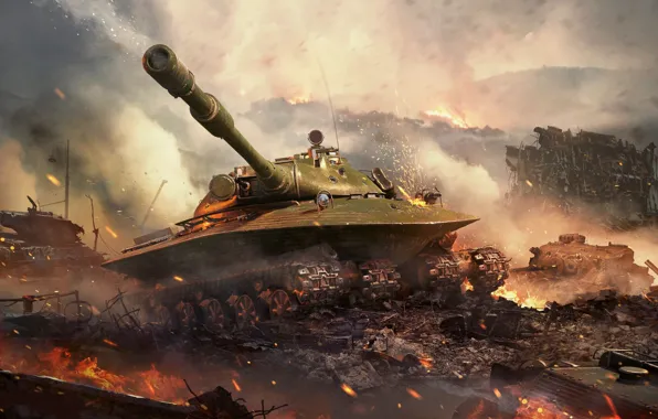 Tank, gun, War Thunder