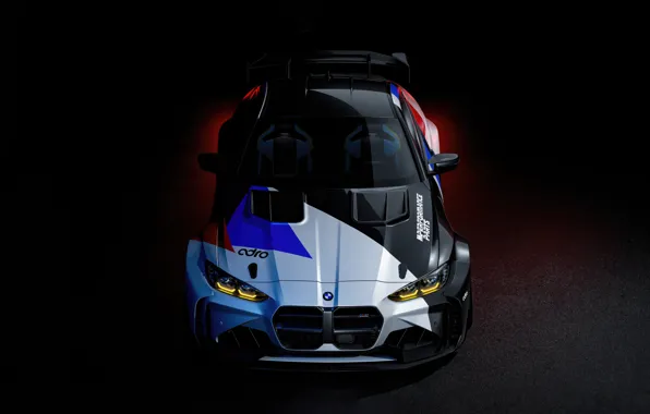 Picture car, BMW, aerial view, BMW M4 GT