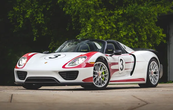 Picture Porsche, wallpaper, Porsche 918 Spyder